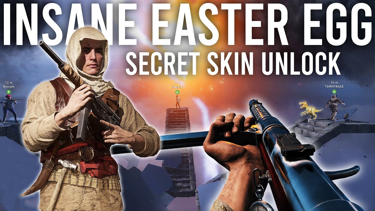 ⁣The Most INSANE Battlefield Easter Egg ever! ( Secret Skin Unlock )