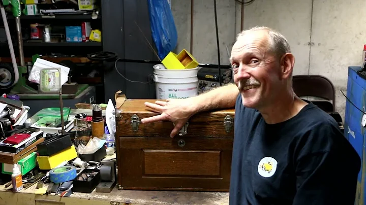 August 2022 Union Oak Machinist's Tool Chest with Contents Pick