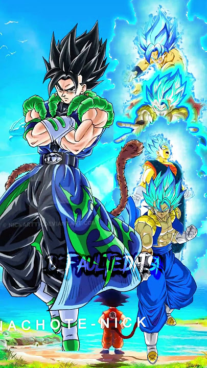 AF Gogito Vs Goku, Gogeta, Vegito, And Gogito