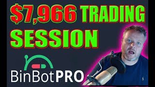 $7,966 Trading Session With Bin Bot Pro!