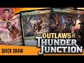 Quick Draw Full Deck Reveal! | Outlaws of Thunder Junction Commander Precon MTG Spoilers