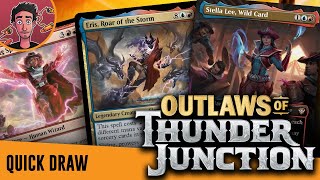 Quick Draw Full Deck Reveal! | Outlaws of Thunder Junction Commander Precon MTG Spoilers