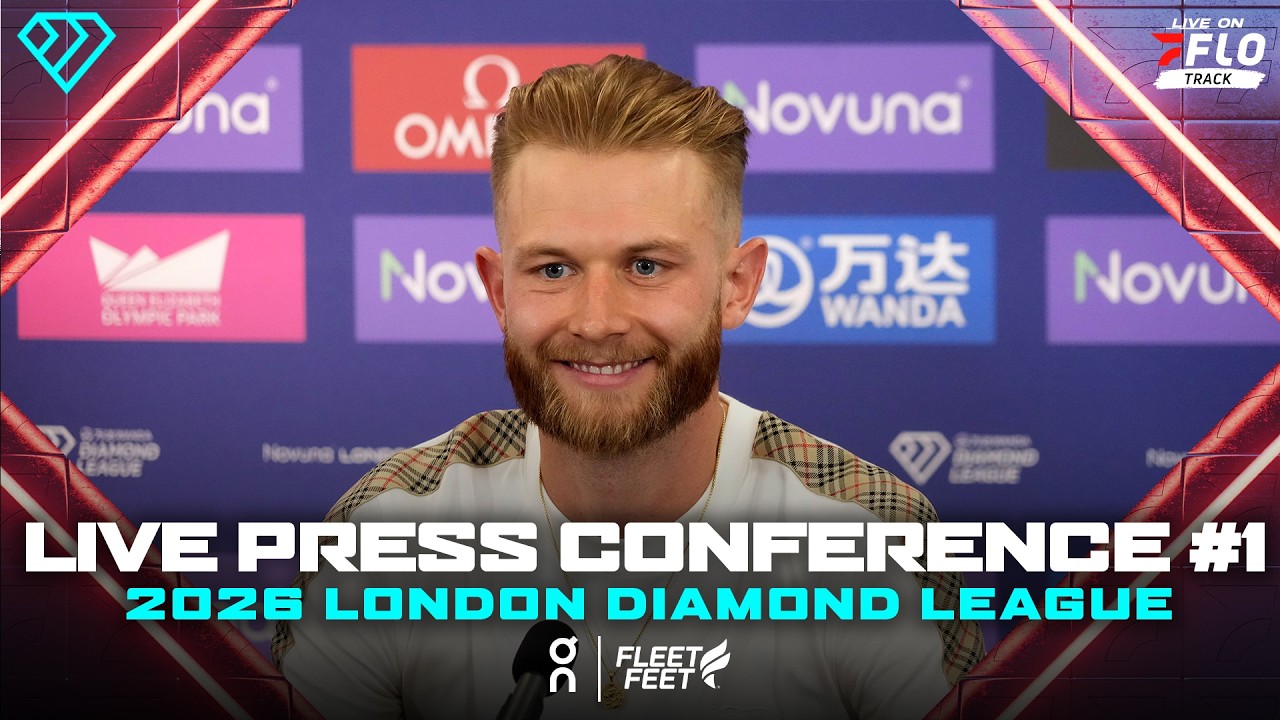 Watch The 2026 London Diamond League Press Conference Part 1 Stream LIVE On FloTrack