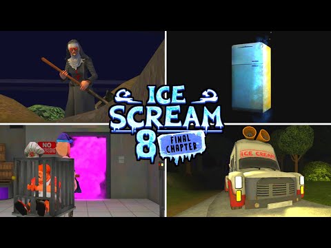 I BEAT ICE SCREAM 8 FULL GAMEPLAY ENDING! 