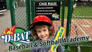 D-BAT Baseball & Softball Academy - Batting Cages, Practice Cages and Facility Tour