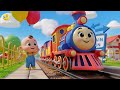 Wroom Wroom Train Fun 🚂 | Exciting Train Song for Kids | Toddler Vehicle Rhyme