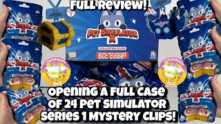 Roblox Pet Simulator X Series 1 Collector Clip Mystery Pack [1 RANDOM