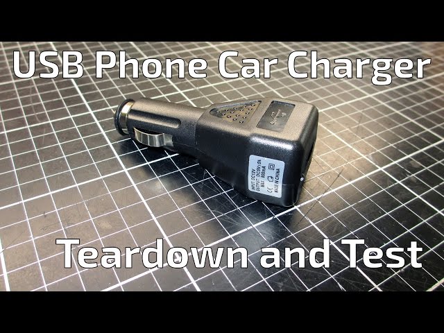 Turbo USB Car Charger Teardown