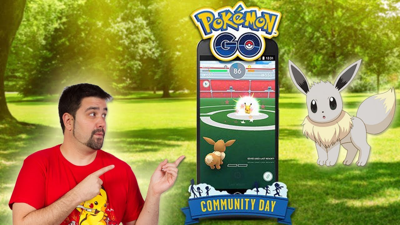 Movimiento Exclusivo Última Baza para EEVEE y sus evoluciones en Pokémon GO  Community Day! [Keibron], image size:1280x720