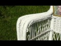 HOW TO : Paint Cane Chairs HOW TO : Paint Cane Chairs