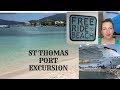 How to do St Thomas Beach Excursion from CRUISE PORT on your own