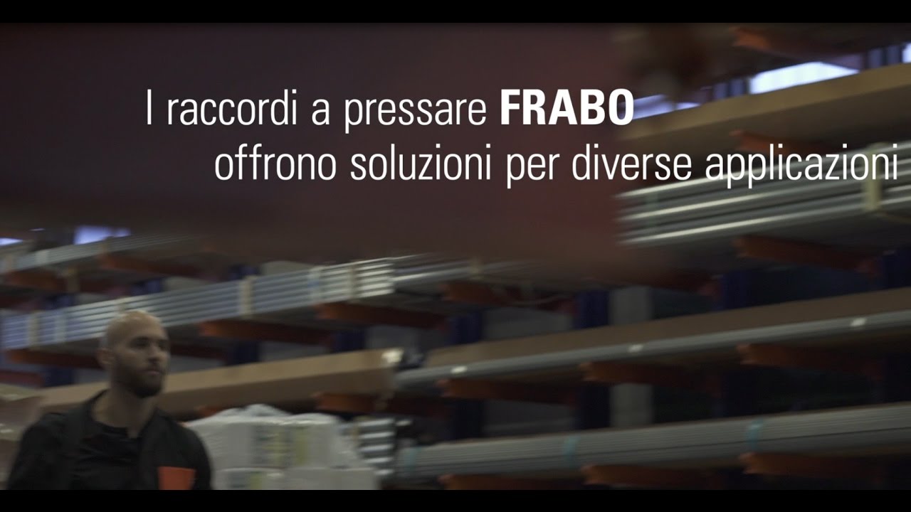 Raccordi a pressare Frabo: i campi di impiego