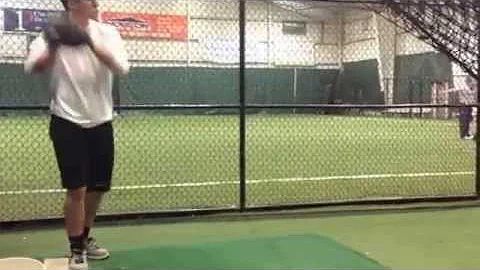 William Coggins (Class of 2014) Bullpen Session