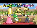 Mario Party 9 - Step It Up - Peach Yoshi Luigi Vs Mario (Very Hard)
