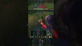 Sett LV2 SOLO KILLS Irelia | EUW Master Patch 26.12 #shorts