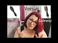 Revlon One Step Hair Dryer and Volumizer VS Safeway Salon Series Fast Drying Volumised Brush