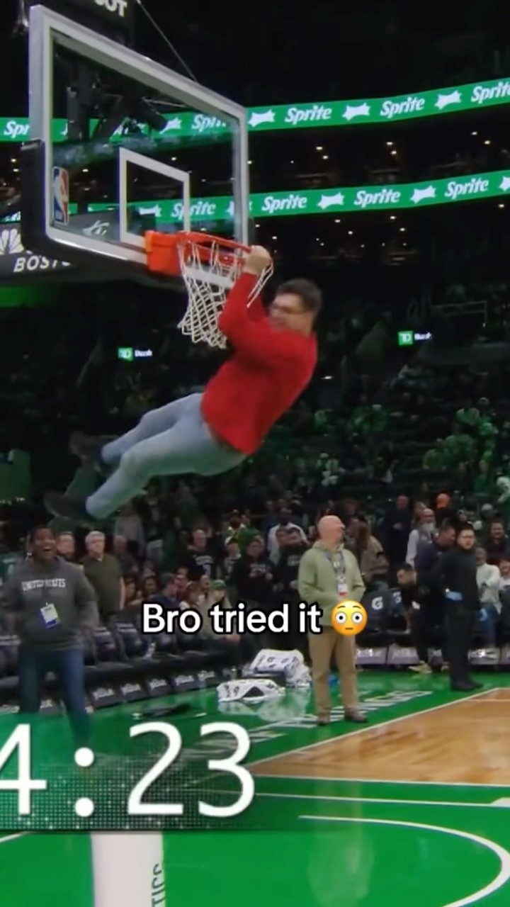 Impressive hops in jeans ??