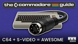 Finally testing S-video with the C64 AV Adapter