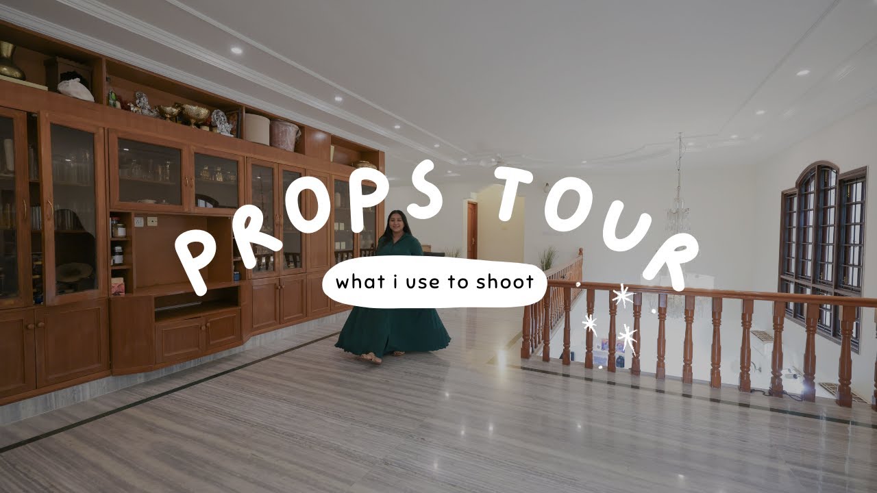 100+ props that i use for content creation | curious chitra