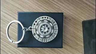 Novelty Ship Wheel Spinning Lucky Game Keychain screenshot 4