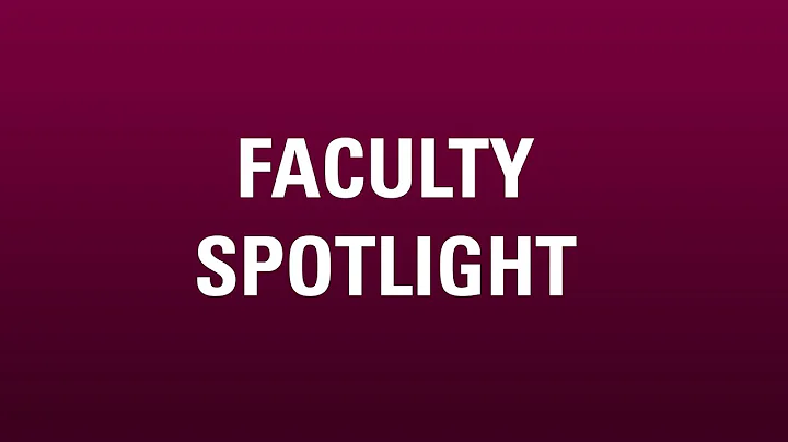 Faculty Spotlight: Wendy Schrobilgen (Department o...