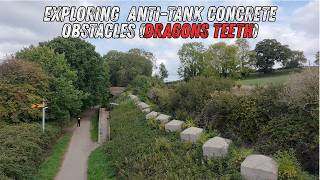 Exploring Abandoned Anti Tank Obstacles (DRAGONS TEEHT)