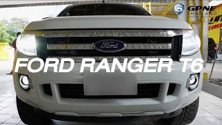 เปลี่ยนหลอดไฟหน้า LED รถ FORD RANGER T6 | GPNE THAILAND