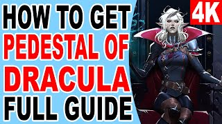 V Rising How to Get Pedestal of Dracula, Soul Shard of Dracula, Throne of Darkness Location