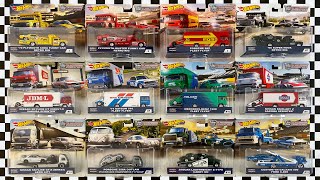 Opening Hot Wheels Premium Team Transport Trucks!