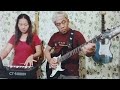 Nonstop cha cha disco remix instrumental - LIVE cover by Butz and Ruby(couple band)(couple bonding)