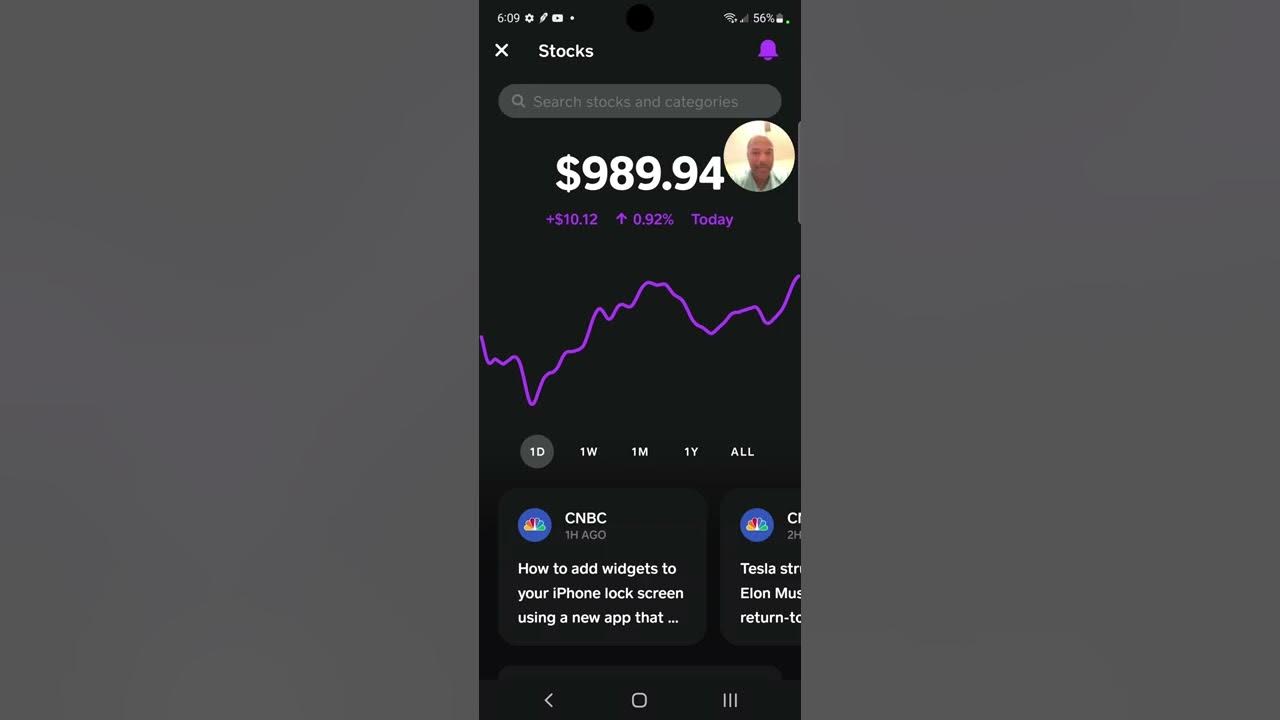 Teach Yourself How To Trade Cash App Stocks YouTube