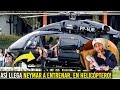 ASÍ ES EL BRUTAL HELICÓPTERO DE NEYMAR CON EL QUE LLEGA A ENTRENAMIENTOS 😱