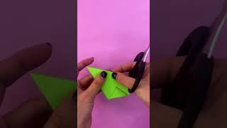 How to make origami CHRISTMAS TREE, EASY no glue. 3d origami Сhristmas tree tutorial #shorts