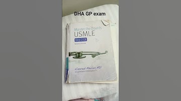 DHA GP exam study material #watch detailed video#careergoals