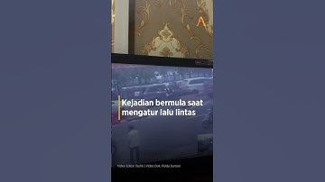 OKNUM POLISI PUKUL POLISI MILITER TNI DI PALEMBANG