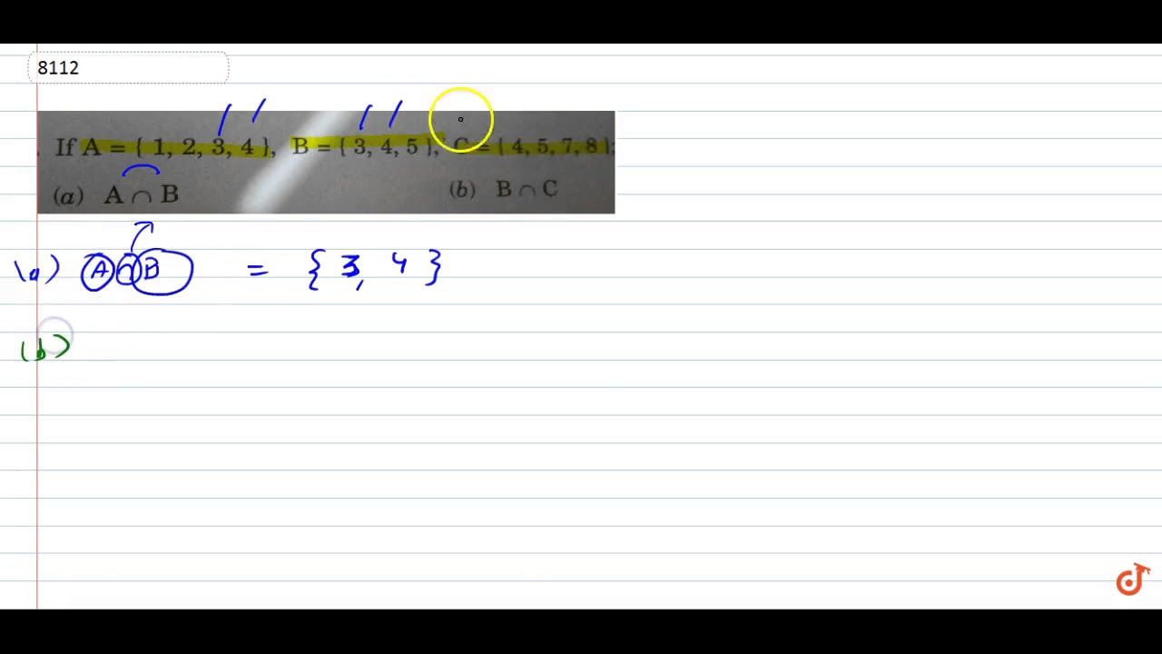 If A 1 2 3 4 B 3 4 5 And C 4 5 7 8 A A Nn B B B Nn C YouTube if-a-1-2-3-4-b-3-4-5-and-c-4-5-7-8-a-a-nn-b-b-b-nn-c-youtube