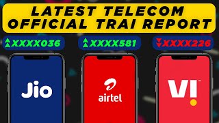 Gov Official Report on Telecom Market- Shocking Results [Jio, Airtel, Vi and BSNL Trai Report]