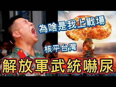 解放軍嚇尿武統台灣、核彈毀滅日本！小粉紅拿石頭炸飛機？廢青爆笑祖國不畏犧牲