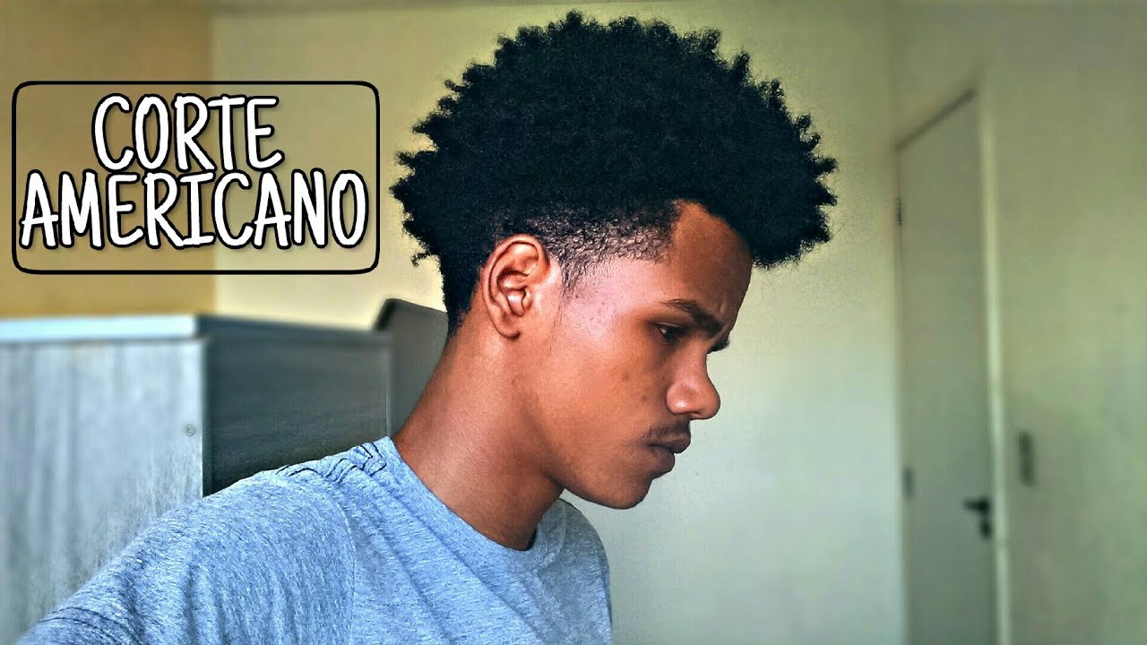 corte de cabelo masculino crespo americano