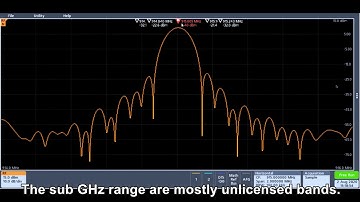 Basic RF Measurements on the 3 Series MDO Oscilloscope with an IOT Device