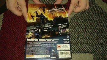 Nostalgamer Unboxes Crackdown 2 Two Steel Book On Microsoft Xbox 360 UK PAL System Version