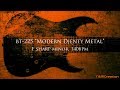 Modern Djenty METAL Backing Track in F#m | BT-225