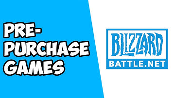 How To Pre Purchase Games on Blizzard Battle.Net