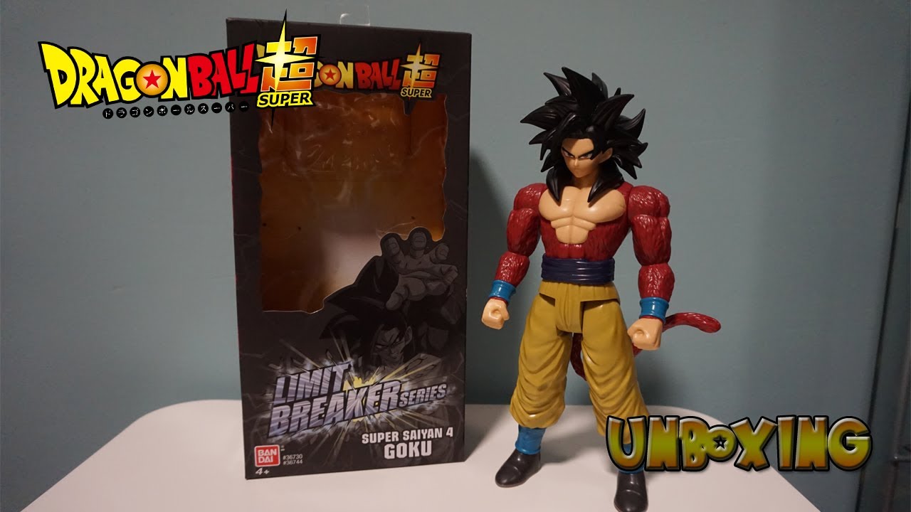 Figura GOKU SUPER SAIYAN 4 - LIMIT BREAKER SERIES #13 | BANDAI | UNBOXING  de COMPRAS DRAGON BALL - YouTube