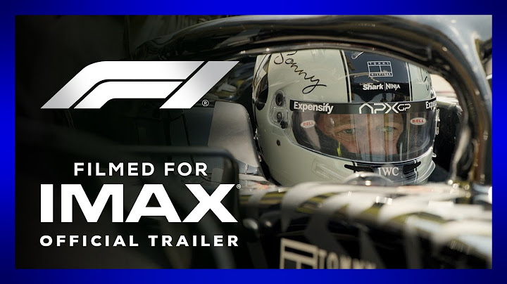 F1 | Official IMAX® 1.90 Trailer | Filmed For IMAX®