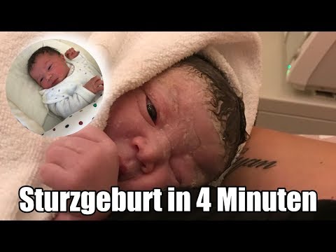 Meine Sturzgeburt in 4 Minuten | Geburtsbericht | 4. natürliche Geburt | Filiz