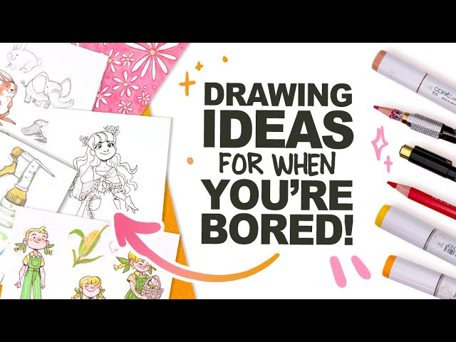 HOW-TO DRAW SOMETHING (when you can't think of anything ...