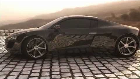 Audi R8 Short Render