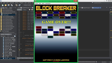 #Java Game Block breaker #2