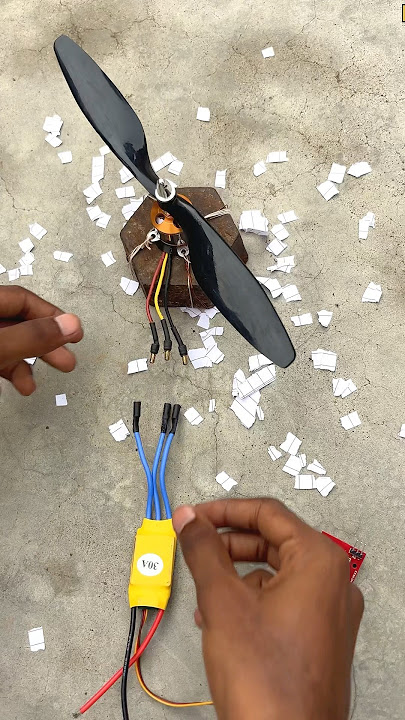 Dc Motor • Can a 2-Wing 1800KV BLDC Motor Lift 1kg